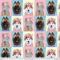 Preview: Patchwork Baumwolle - Mia Charro - More Floral Puppies - Multi - Floral Pets